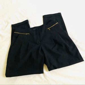 Forever 21 pleated black dress pants